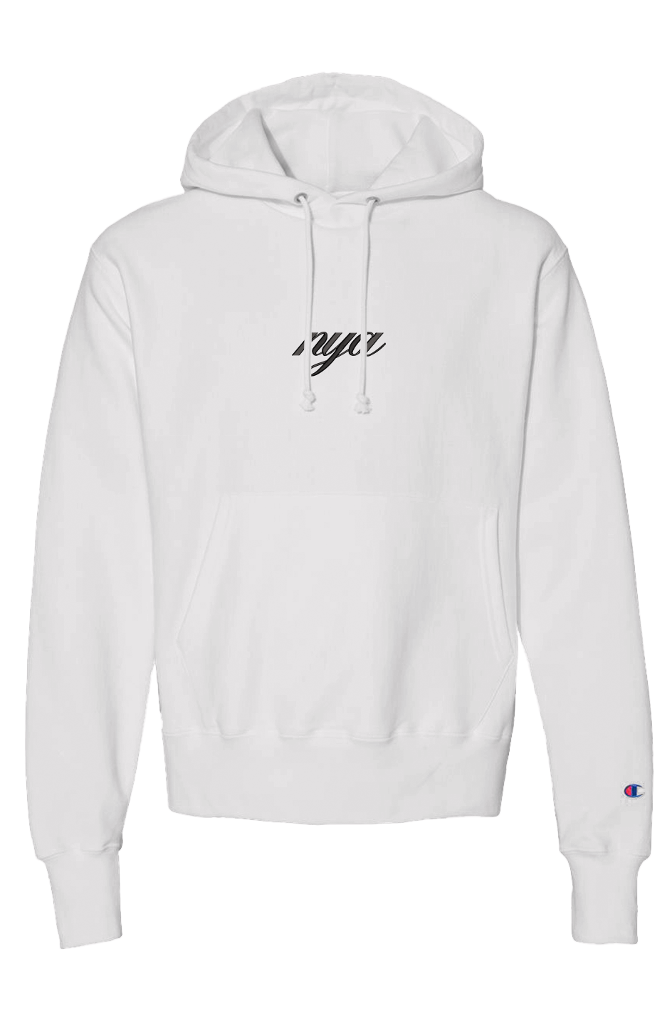 EMB. BLK.  NYA x CHAMPION ELEGANCE HOODIE