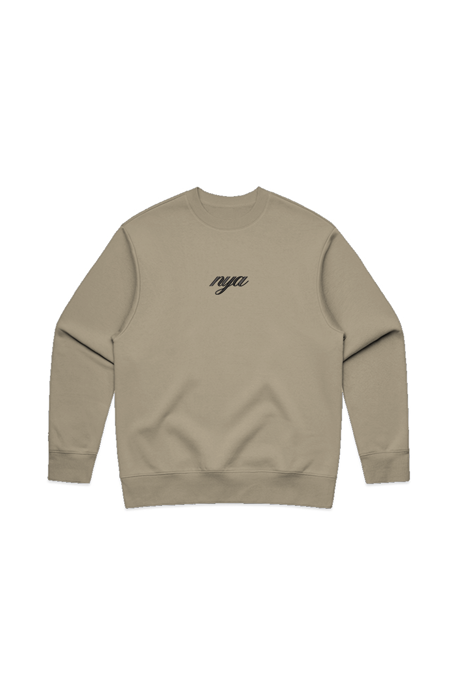 EMB. BLK.  ELEGANCE HEAVY SWEATSHIRT