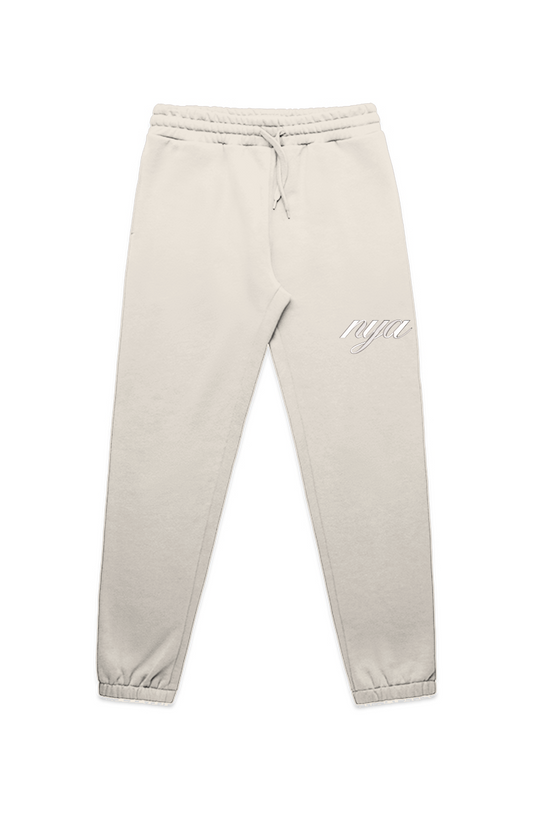 EMB. WHT.  ELEGANCE STENCIL SWEATS