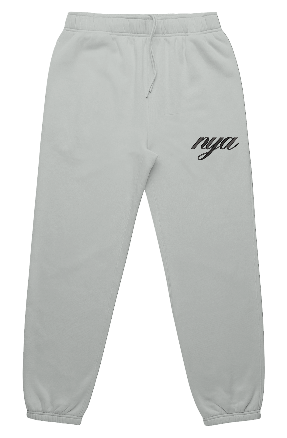 EMB. BLK.  ELEGANCE BAGGY SWEATS