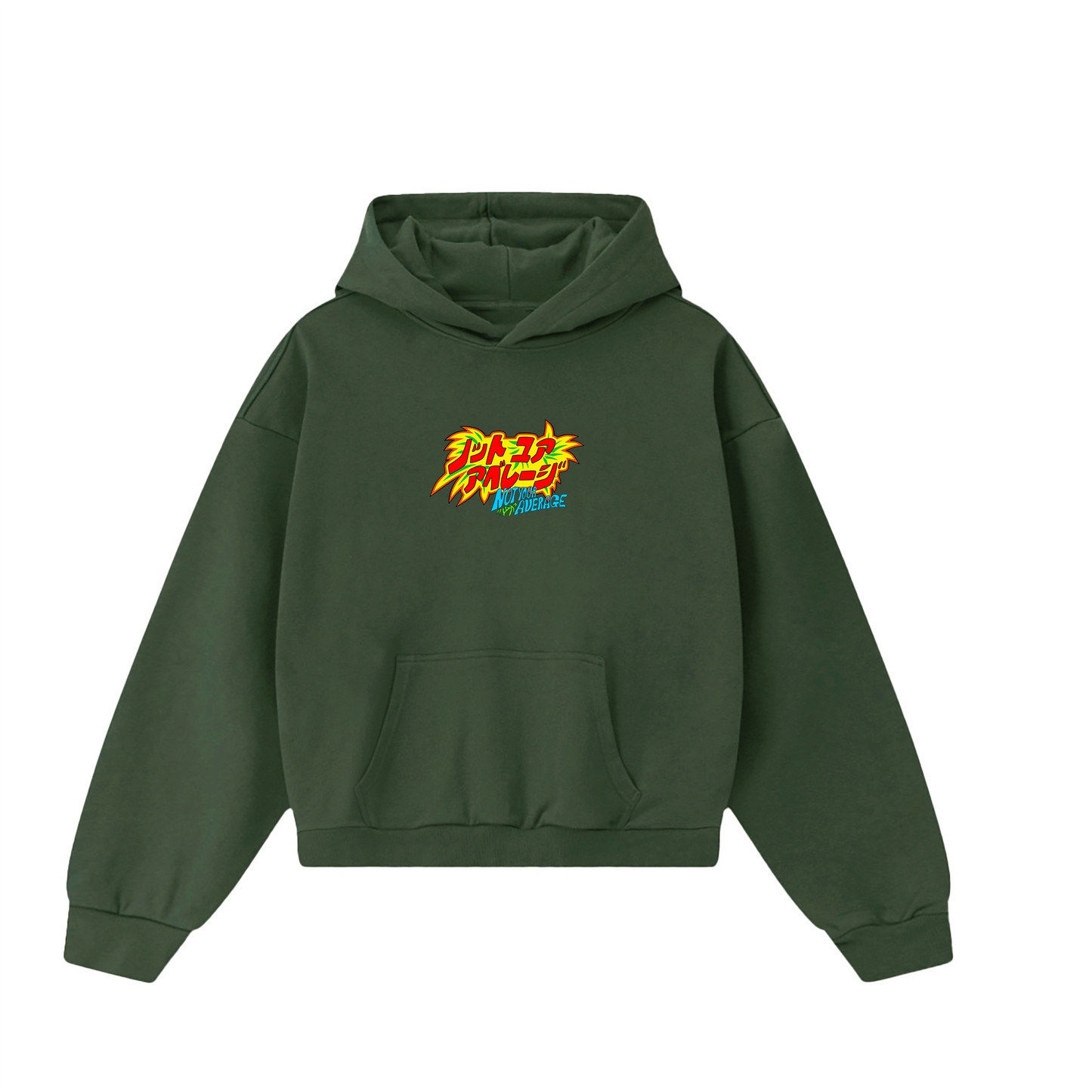 HVY. SHA FLAME BOX HOODIE