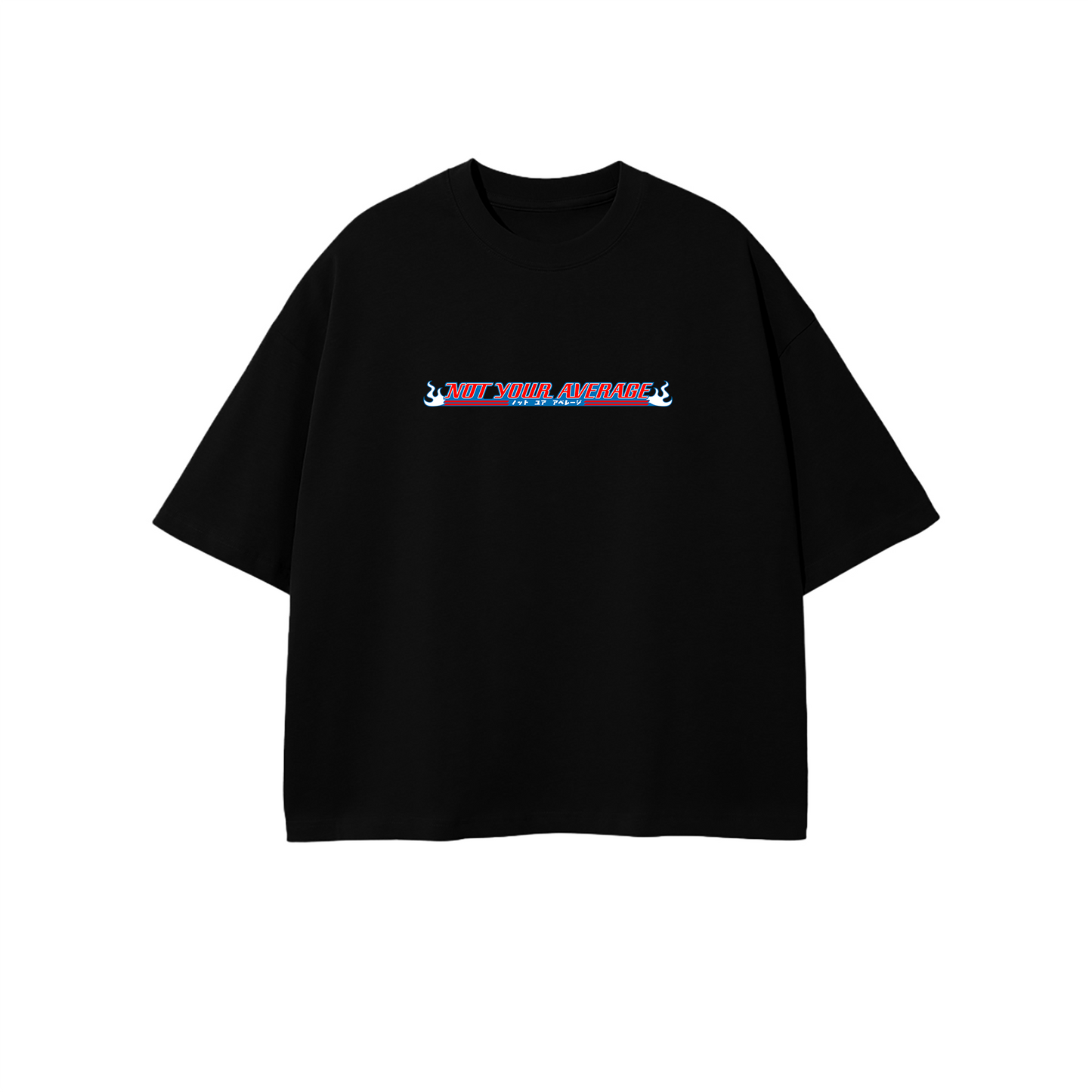 ALT. ICHI FLAME OVERBOXED TEE