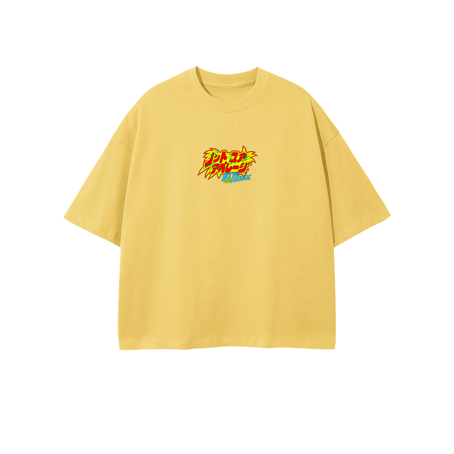 SHA FLAME OVERBOXED TEE