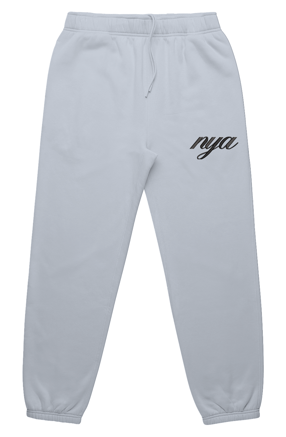EMB. BLK.  ELEGANCE BAGGY SWEATS