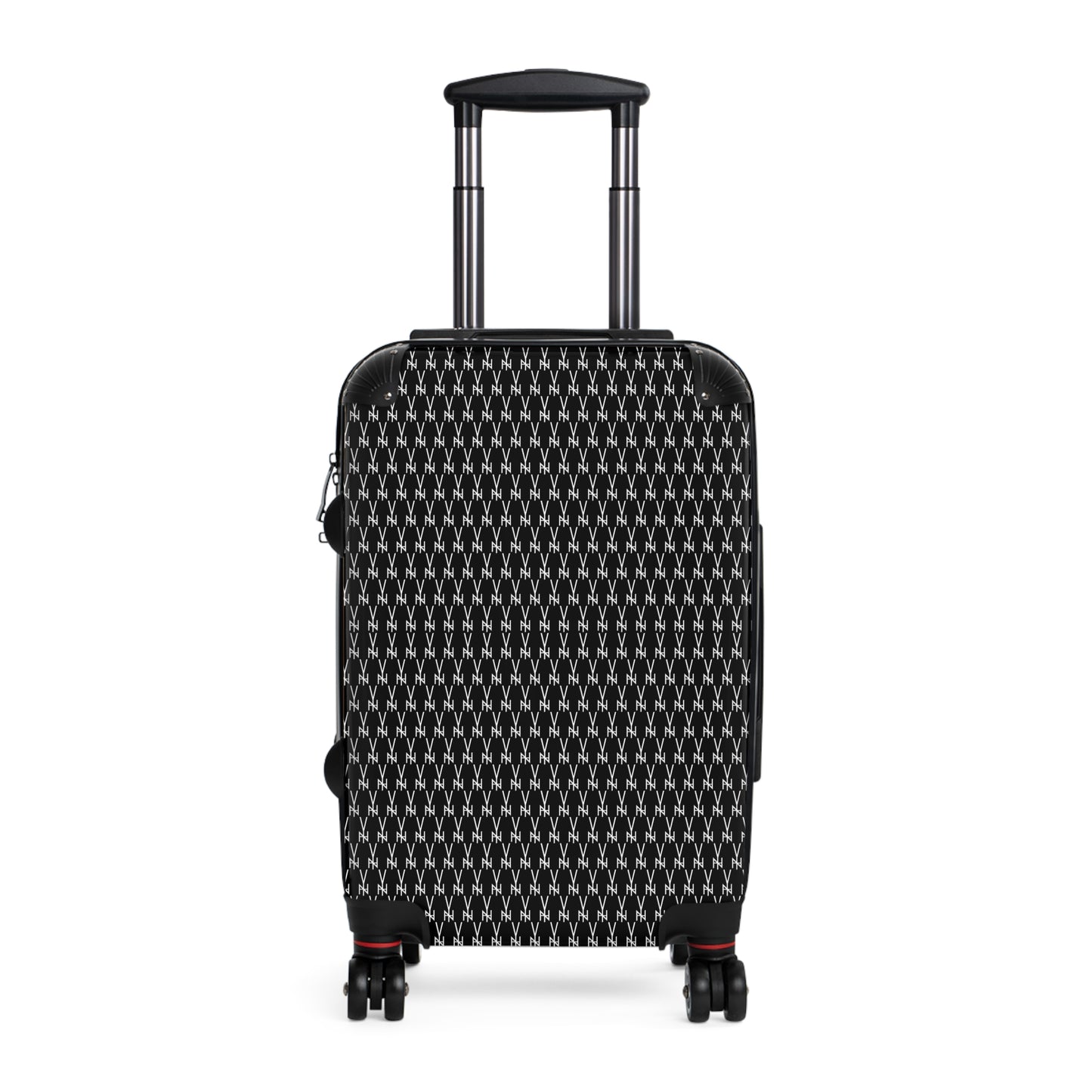 BLK.  MONOGRAM SUITCASE
