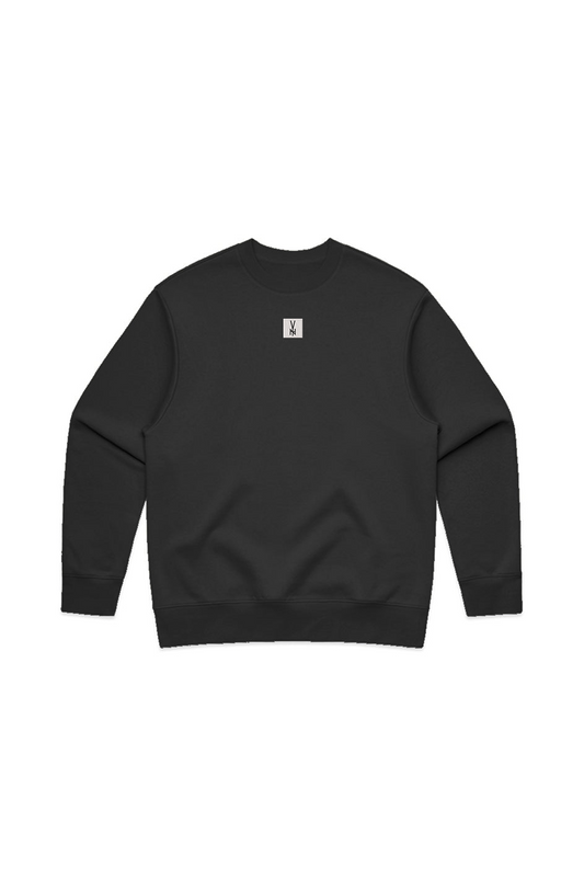 EMB. B./W. HEAVY BOGO SWEATSHIRT
