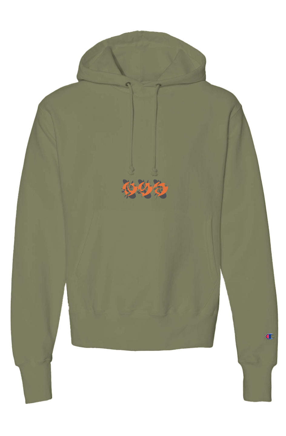 Reverse Weave Hooded Sweatshirt