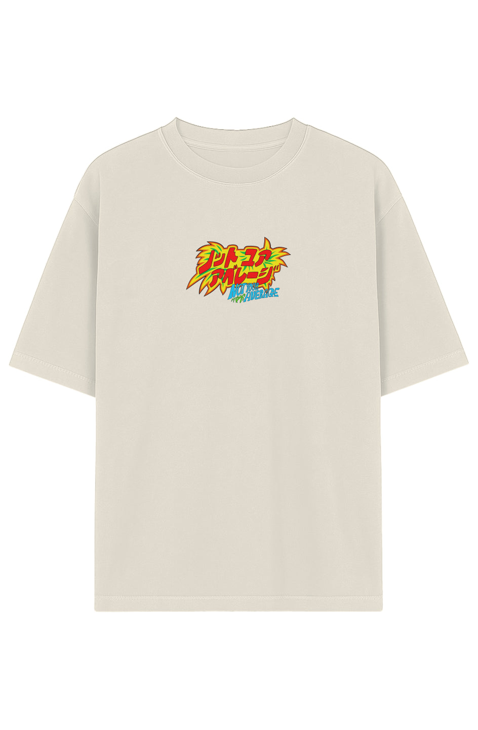 SHA FLAME OVERSIZED TEE