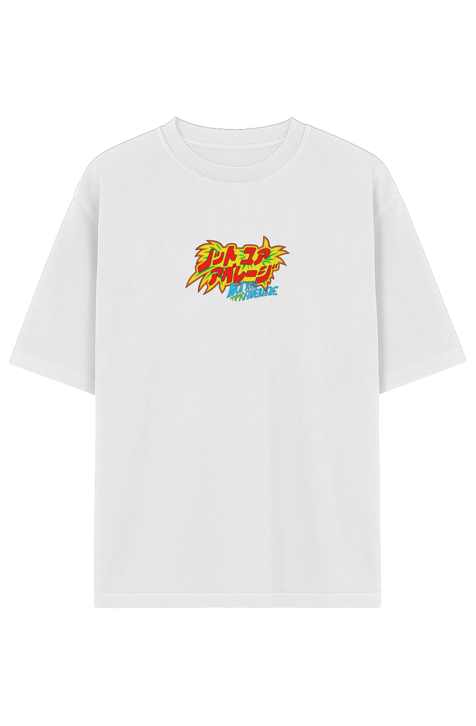 SHA FLAME OVERSIZED TEE