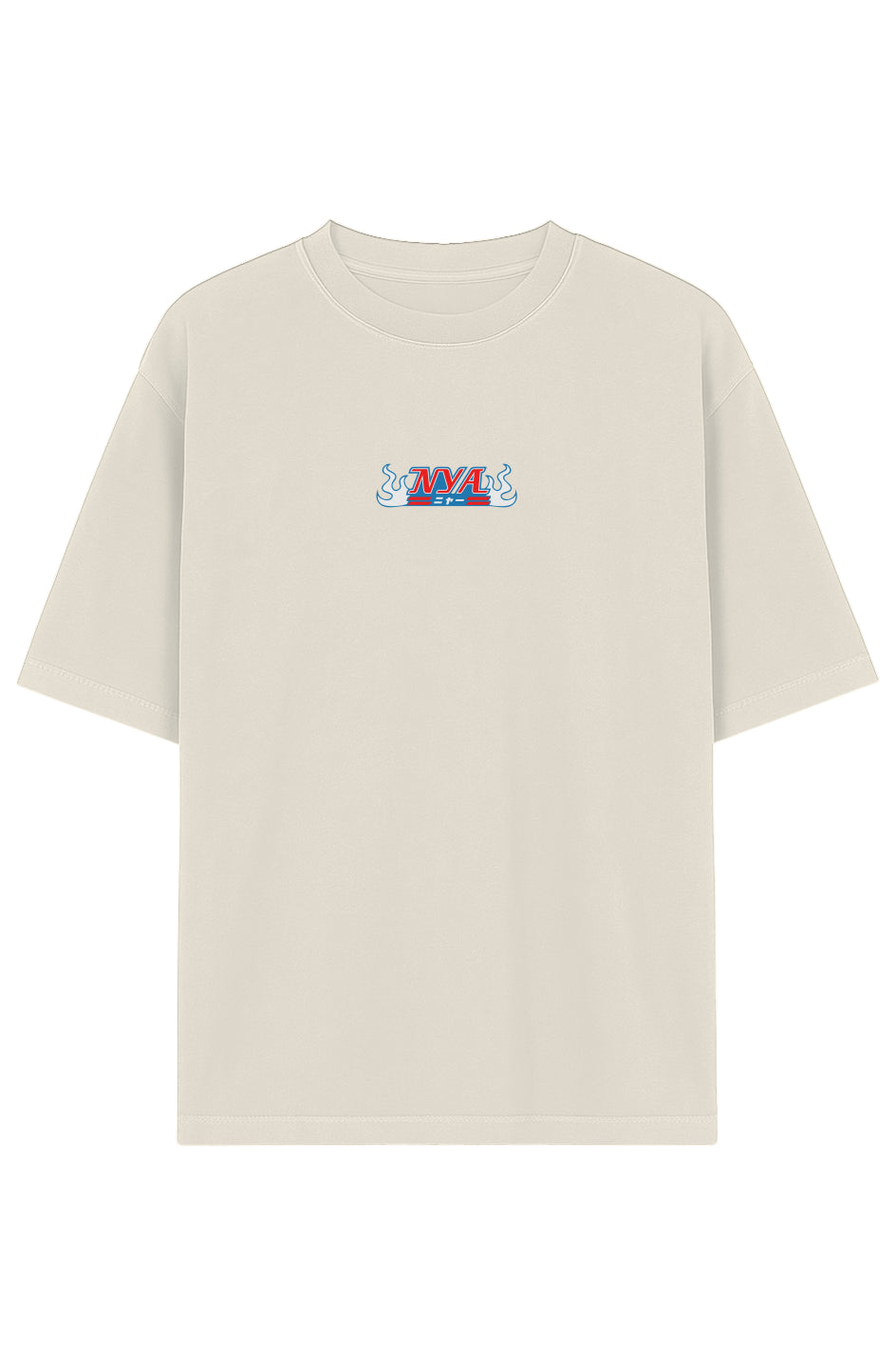 ICHI FLAME OVERSIZED TEE