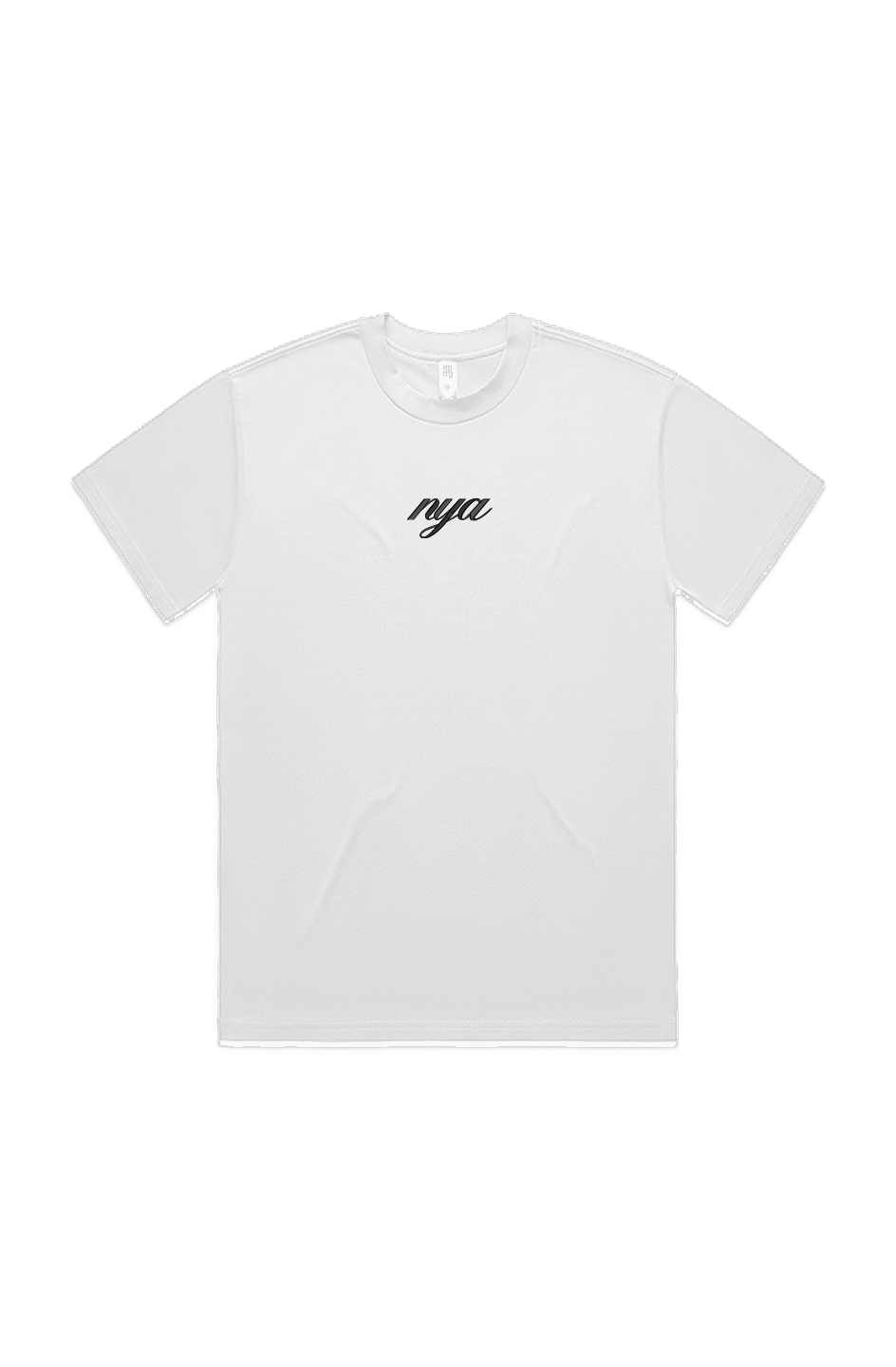 EMB. BLK.  ELEGANCE HEAVY TEE