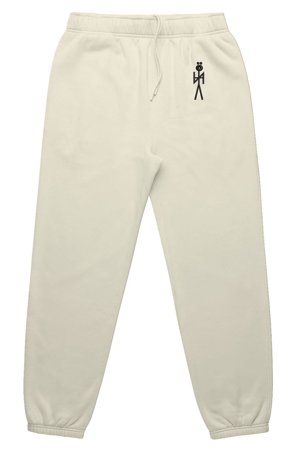 EMB. BLK.  NYAman BAGGY SWEATS