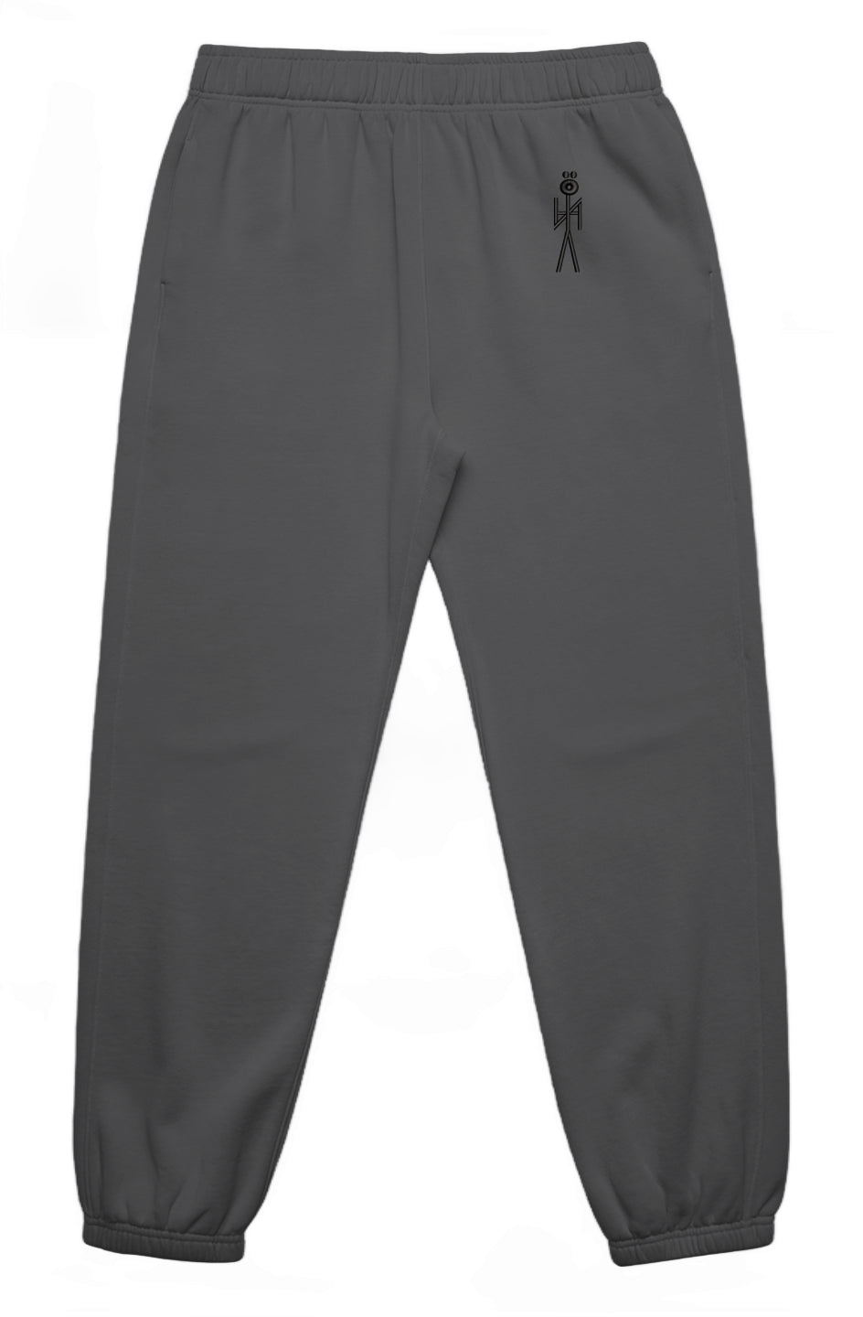 EMB. BLK.  NYAman BAGGY SWEATS