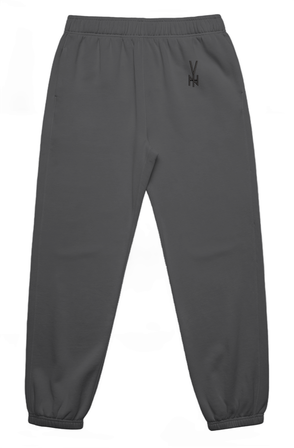 EMB. BLK.  BAGGY SWEATS