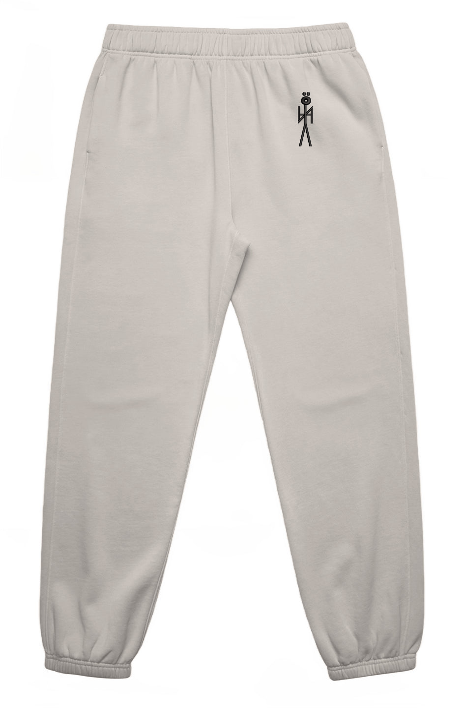 EMB. BLK.  NYAman BAGGY SWEATS