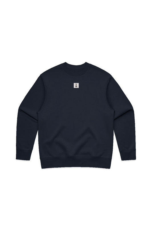 EMB. B./W. HEAVY BOGO SWEATSHIRT