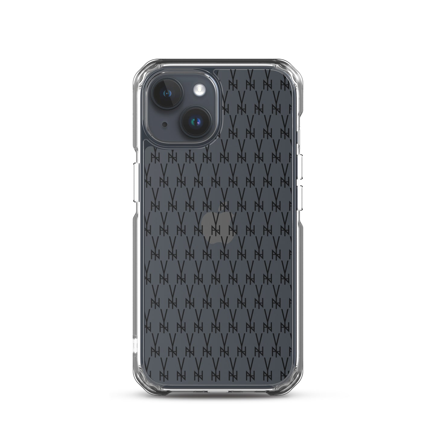 BLK. CLEAR  MONOGRAM IPHONE CASE
