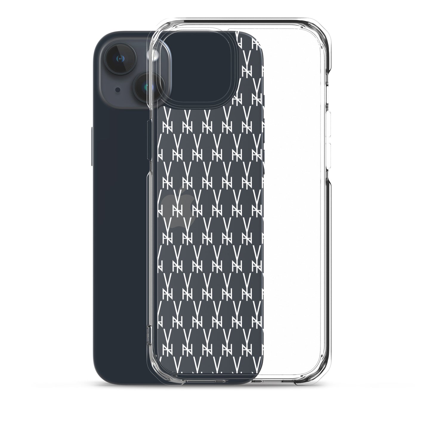 WHT. CLEAR  MONOGRAM LOGO