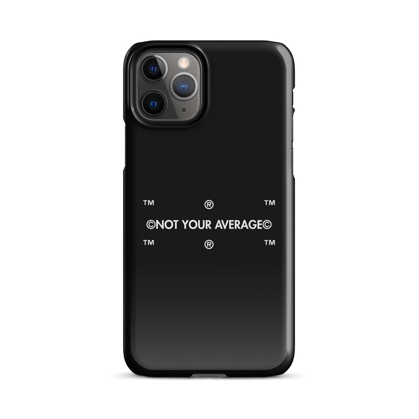 BLK.  TRADEMARK IPHONE SNAP CASE