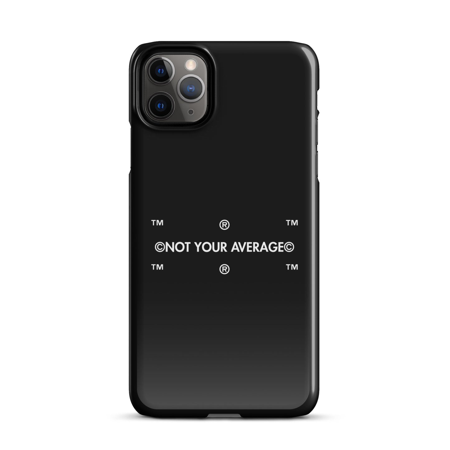 BLK.  TRADEMARK IPHONE SNAP CASE