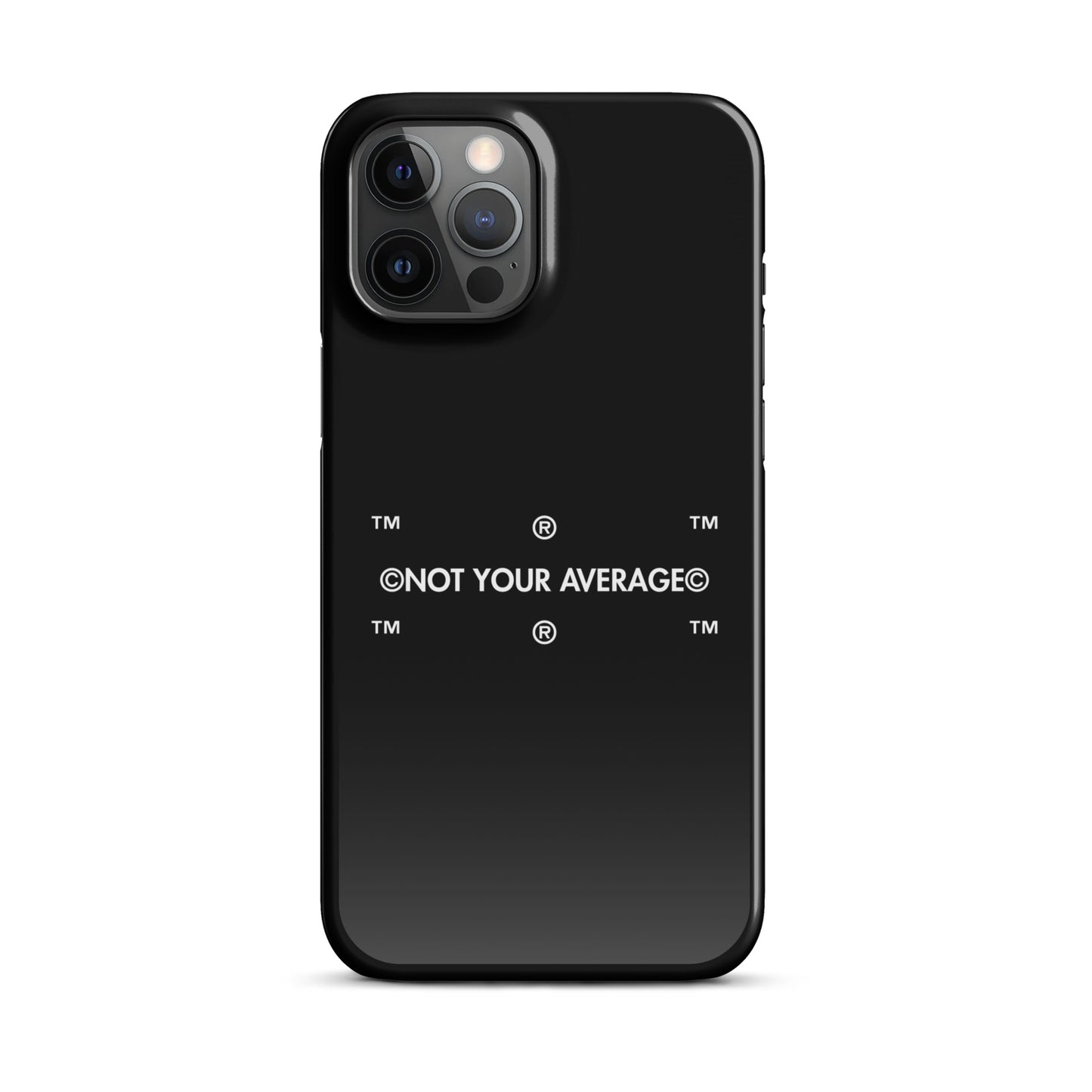 BLK.  TRADEMARK IPHONE SNAP CASE